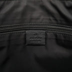 Gucci Guccissima Shoulder Bag Black Leather — view 6