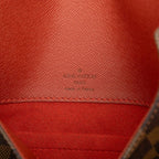 Louis Vuitton Damier Musette Crossbody Shoulder Bag Brown Leather — view 6