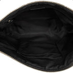 Gucci Sherry Line Crossbody Shoulder Bag Black Canvas Leather — view 4