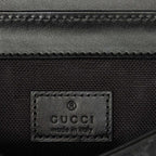 Gucci GG Supreme Belt Bag Black Gray Leather — view 5