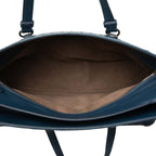 Bottega Veneta Intrecciato Tote Shoulder Bag 2-Way Navy Leather — view 4