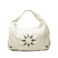Bottega Veneta Intrecciato Handbag Bag White Leather