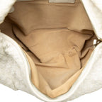 Bottega Veneta Intrecciato Handbag Bag White Leather — view 4