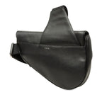 Dior Saddle Bag Crossbody Black Leather — view 2