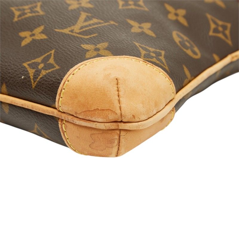 Louis Vuitton Monogram Cousin GM Tote Shoulder Bag Brown Leather — view 4