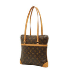 Louis Vuitton Monogram Cousin GM Tote Shoulder Bag Brown Leather — view 2