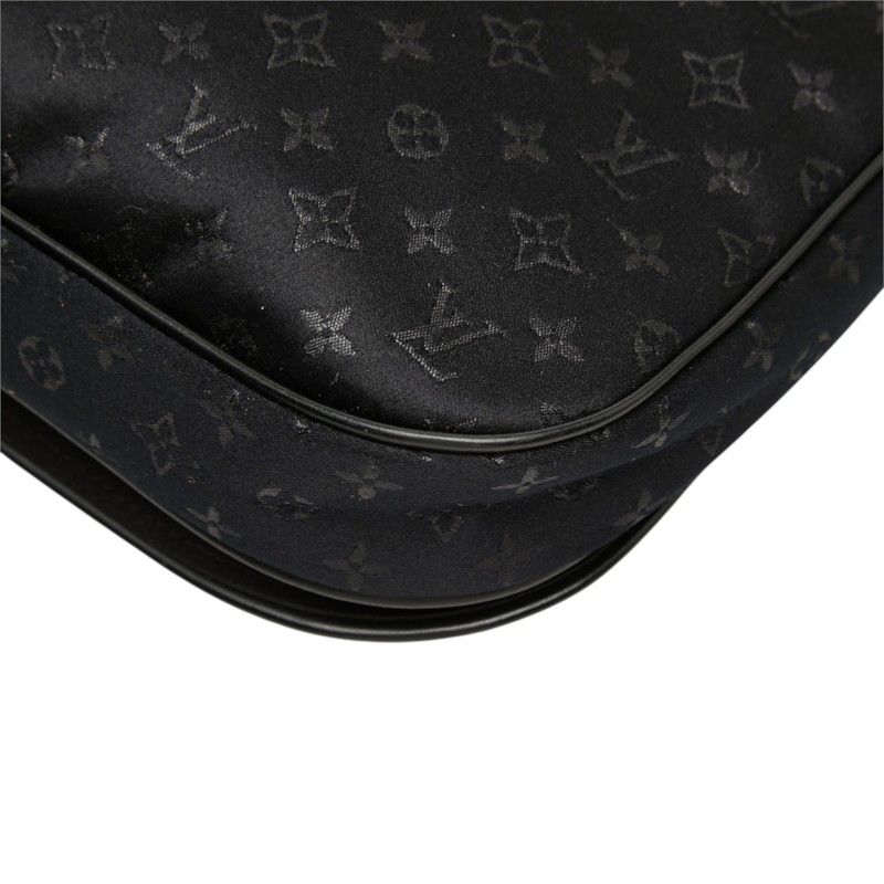 Louis Vuitton Monogram Satin Musette Conte de Fee Crossbody Shoulder Bag Black — view 6