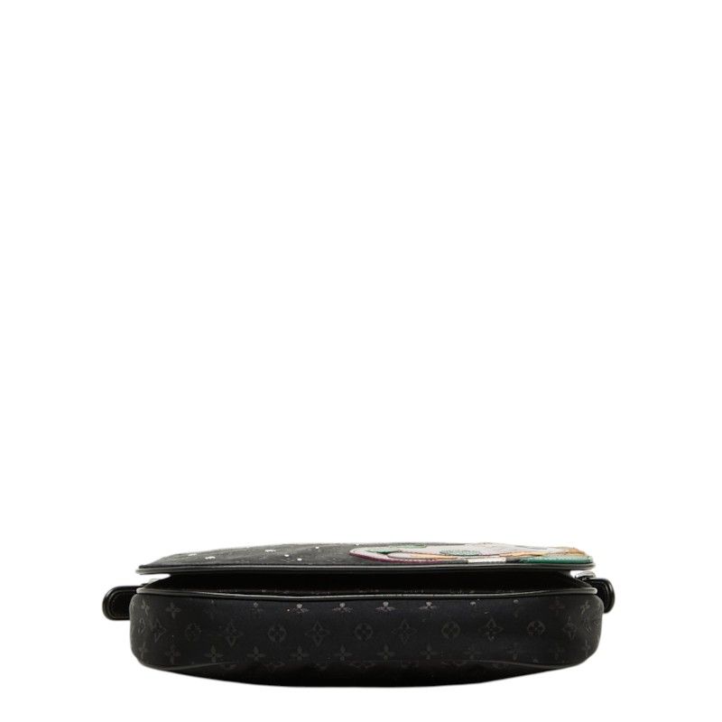 Louis Vuitton Monogram Satin Musette Conte de Fee Crossbody Shoulder Bag Black — view 3