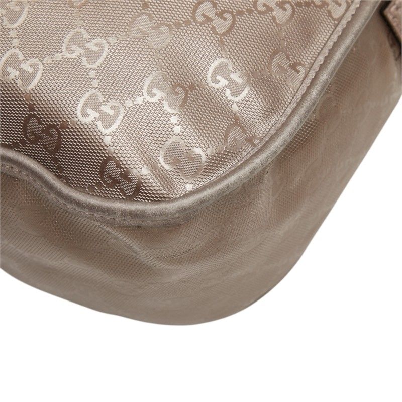 Gucci GG Supreme Crossbody Shoulder Bag Brown — view 6