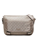 Gucci GG Supreme Crossbody Shoulder Bag Brown
