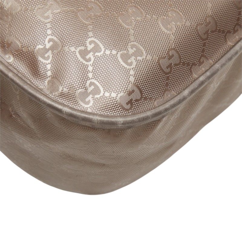 Gucci GG Supreme Crossbody Shoulder Bag Brown — view 7