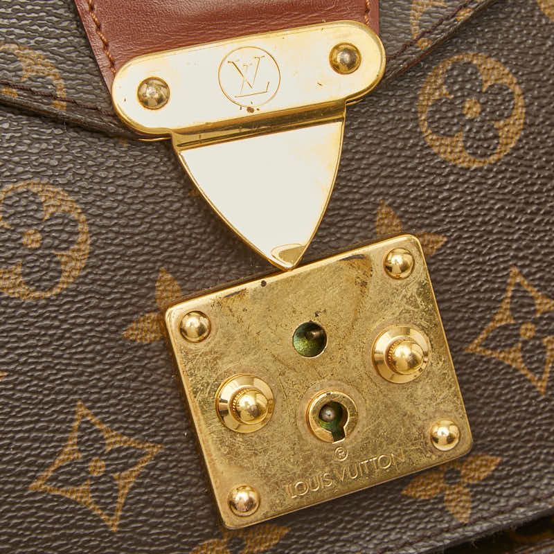 Louis Vuitton Monogram Monceau 2-Way Shoulder Bag Brown Leather — view 5