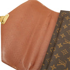 Louis Vuitton Monogram Monceau 2-Way Shoulder Bag Brown Leather — view 7