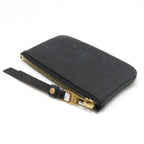 Louis Vuitton Pochette Cles Monogram Empreinte Noir — view 3