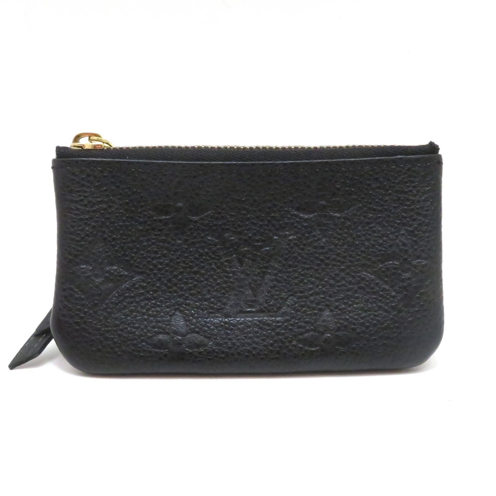 Louis Vuitton Pochette Cles Monogram Empreinte Noir