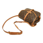 Louis Vuitton Monogram Saumur 30 Crossbody Shoulder Bag Brown Leather — view 4