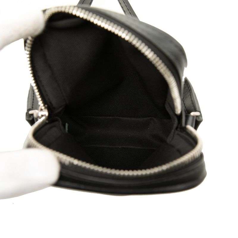 Louis Vuitton Epi LV Circle Danube PM Crossbody Shoulder Bag Noir Black Leather — view 4