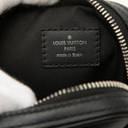 Louis Vuitton Epi LV Circle Danube PM Crossbody Shoulder Bag Noir Black Leather — view 5