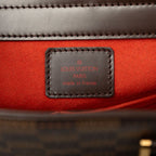 Louis Vuitton Damier Sariasso Handbag Brown Leather — view 5