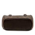 Louis Vuitton Damier Sariasso Handbag Brown Leather — view 3