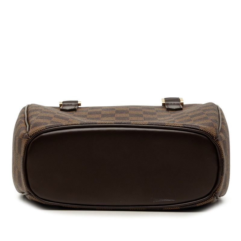 Louis Vuitton Damier Sariasso Handbag Brown Leather — view 3