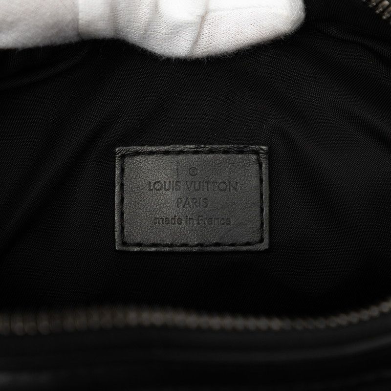 Louis Vuitton Monogram Camouflage Soft Trunk Crossbody Shoulder Bag Khaki Black — view 5