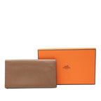 Hermes Citizen Twill Wallet Brown Veau Swift — view 8