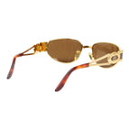 Fendi Sunglasses Eyewear Mod SL Brown Gold Acetate Plated — view 3