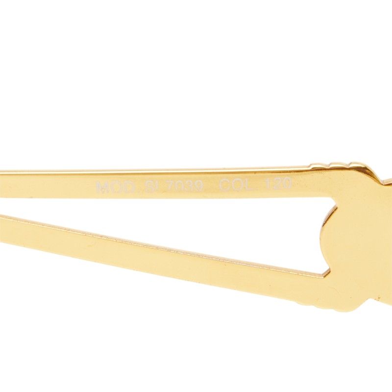 Fendi Sunglasses Eyewear Mod SL Brown Gold Acetate Plated — view 4