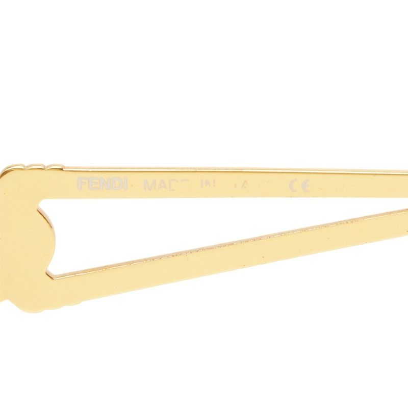 Fendi Sunglasses Eyewear Mod SL Brown Gold Acetate Plated — view 5