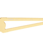 Fendi Sunglasses Eyewear Mod SL Brown Gold Acetate Plated — view 5