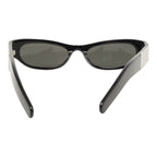 Gucci Sunglasses Black Silver Acetate Metal Eyewear — view 2
