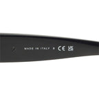 Chanel CC Logo Sunglasses Black Acetate Faux Pearl Eyewear — view 6