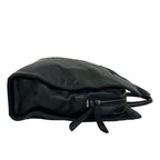 Chanel CC Logo Leather Handbag Business Tote Black — view 6