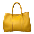 Hermes Tote Bag Garden Party PM Negonda Jaune Ambre Yellow Silver