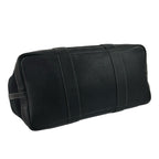 Hermes Garden Party PM Negonda Toile Officier Leather Tote Bag Black — view 7