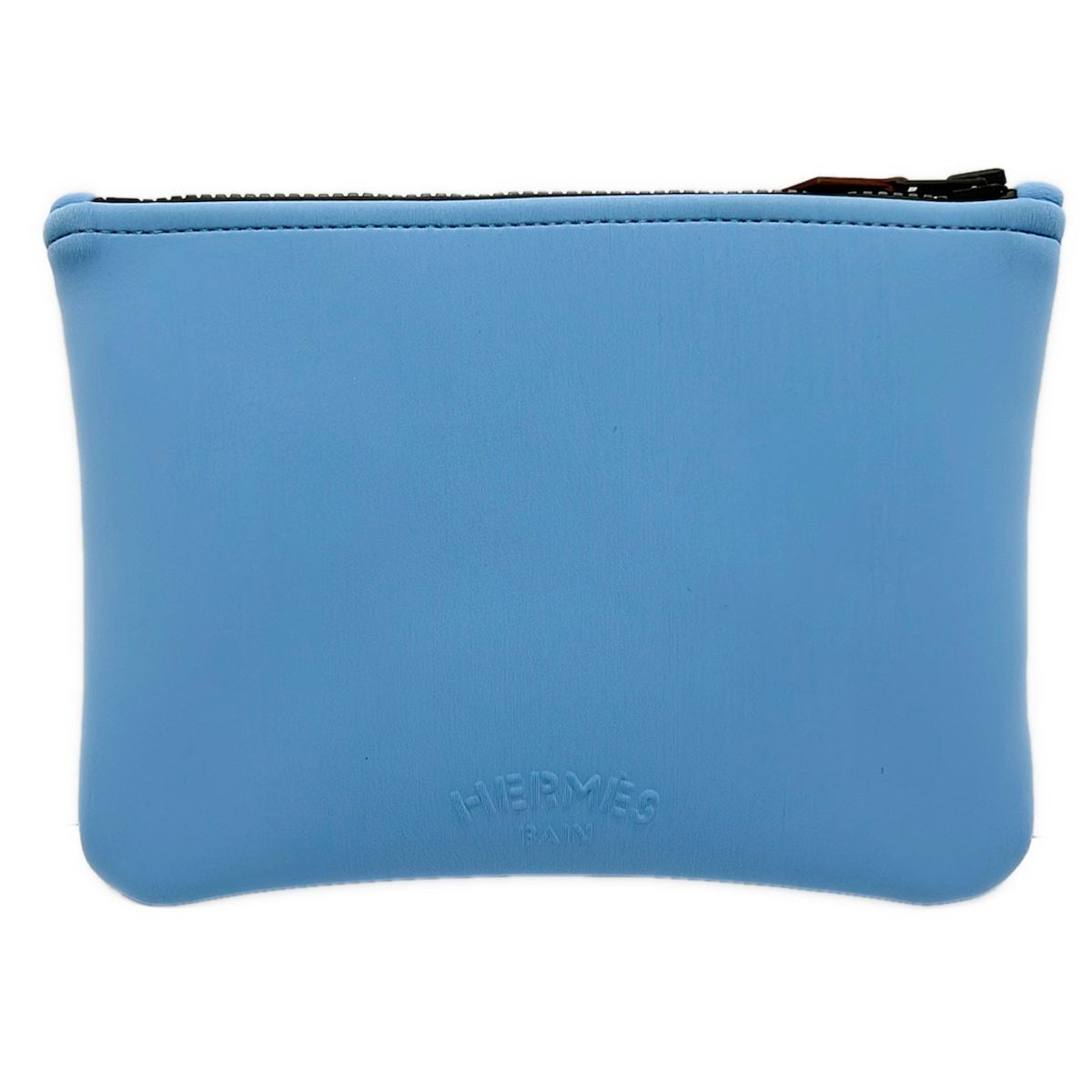 Hermes Pouch Maillon Marant Perforated Azur Chaine D'ancre — view 2