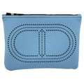 Hermes Pouch Maillon Marant Perforated Azur Chaine D'ancre