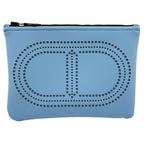 Hermes Pouch Maillon Marant Perforated Azur Chaine D'ancre