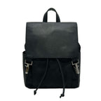 Gucci Backpack Black Drawstring Leather