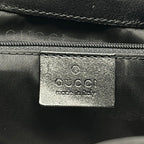 Gucci Backpack Black Drawstring Leather — view 8