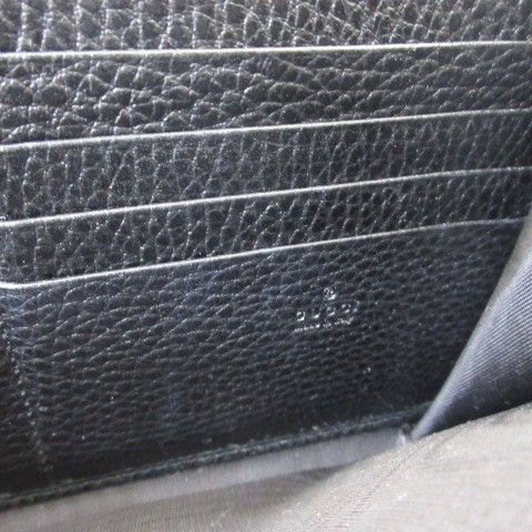 Gucci Dionysus Tiger Head Chain Wallet Shoulder Bag Leather Black — view 7