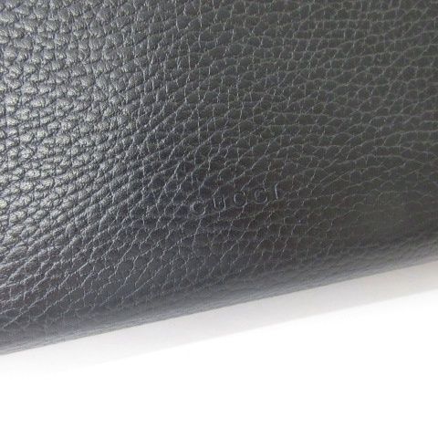 Gucci Dionysus Tiger Head Chain Wallet Shoulder Bag Leather Black — view 3