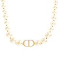 Dior Necklace Short Gold
