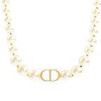 Dior Necklace Short Gold