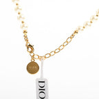 Dior Necklace Short Gold — view 4