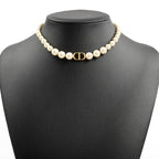 Dior Necklace Short Gold — view 5