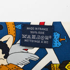 Hermes Scarf Twilly Scarves Blue — view 4