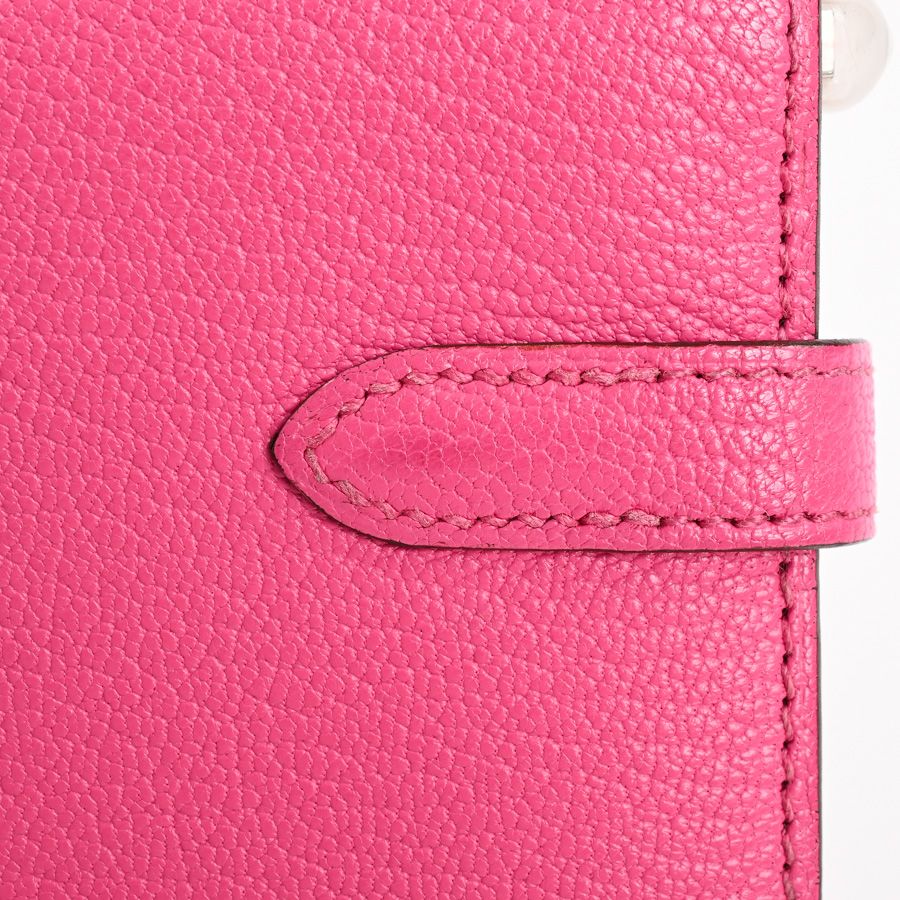 Hermes Wallet Kelly Pink — view 8