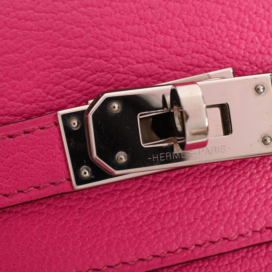 Hermes Wallet Kelly Pink — view 7